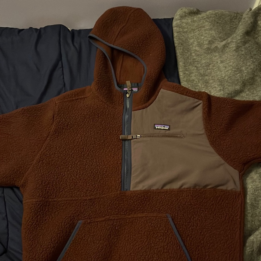 Patagonia retro pile fleece pullover size Large (L)